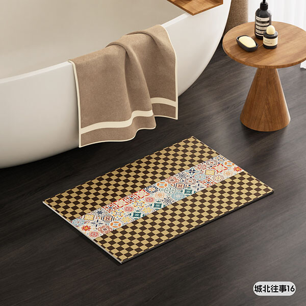 Ethnic Pattern Bathroom Mat