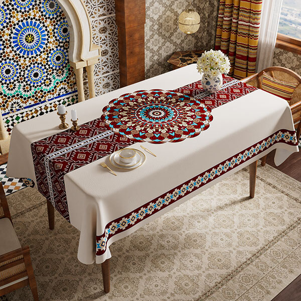 Ethnic Colorful Vertical Chart