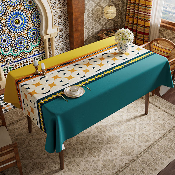 Ethnic Colorful Vertical Chart