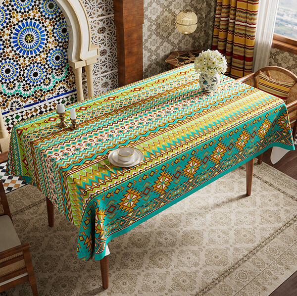 Ethnic Colorful Vertical Chart