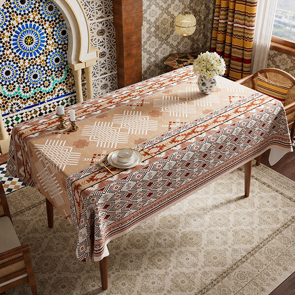 Ethnic Colorful Vertical Chart