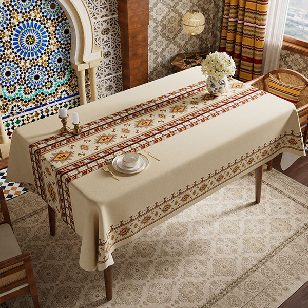 Ethnic Colorful Vertical Chart