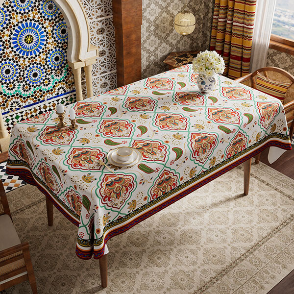 Ethnic Colorful Vertical Chart